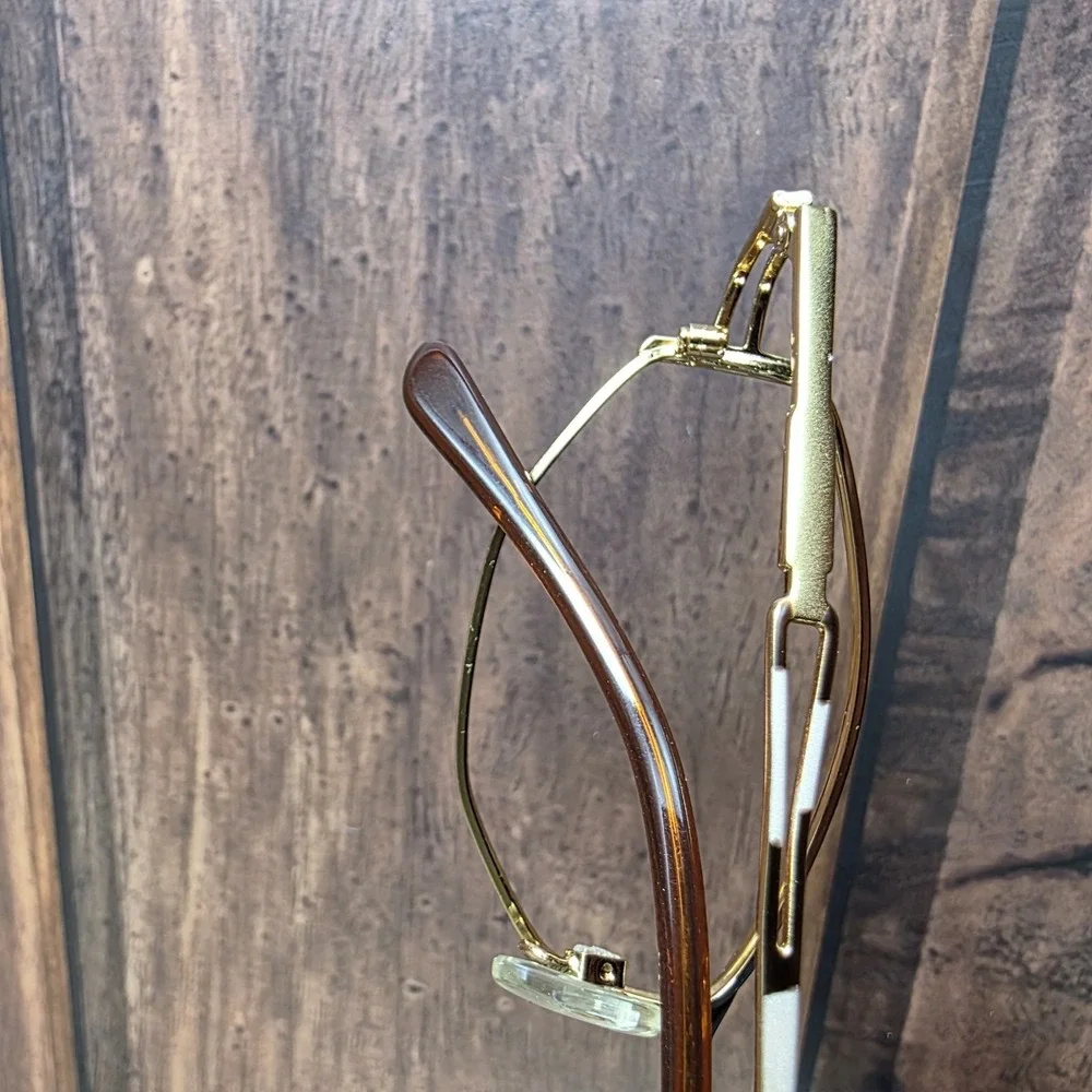 Bella Italia 208 Eyeglasses Brown/gold 51-18-135‎ FRAMES ONLY